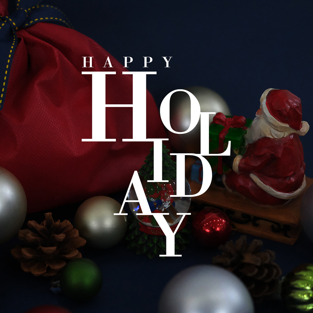 HAPPY HOLIDAY