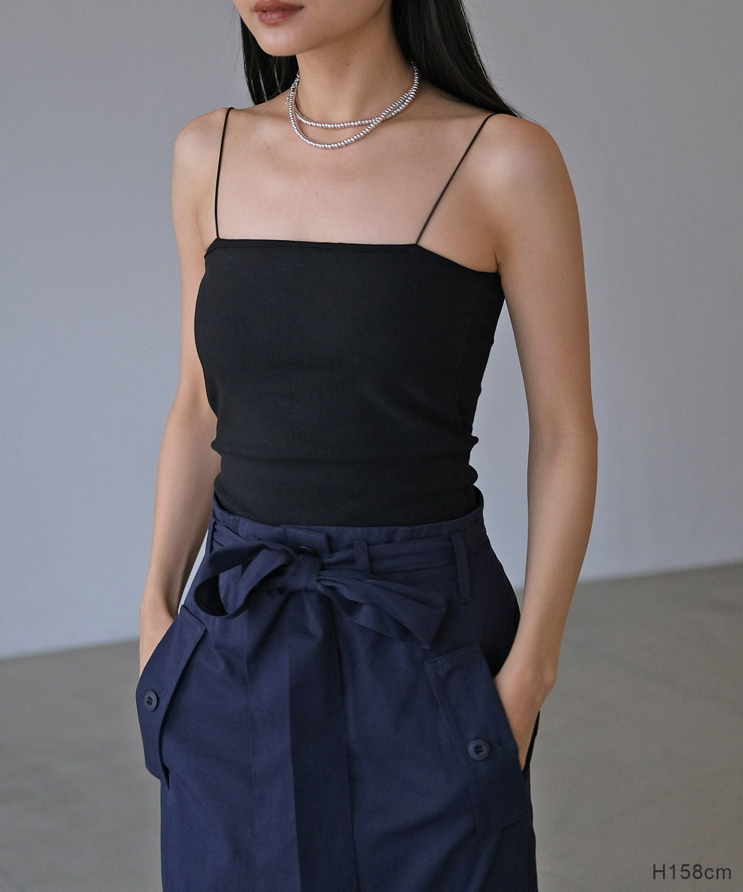 MAISON SPECIALカップインナローストラップキャミソール セール】Narrow Strap Cup In Camisole/ナローストラップカップイン